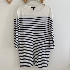 Jcrew striped tunic